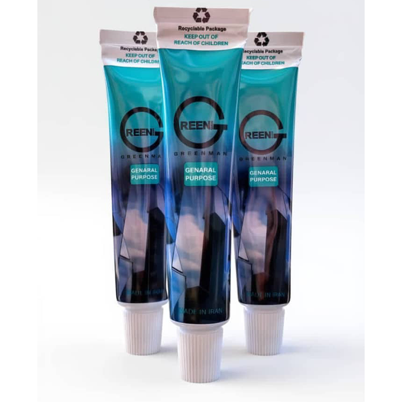 چسب سیلیکون شفاف 30 گرمی پمادی گرین