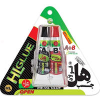 چسب دوقلو هل فولاد 14 گرم