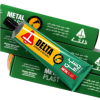 چسب آهن صنعتی دلتا 100 سی سی
